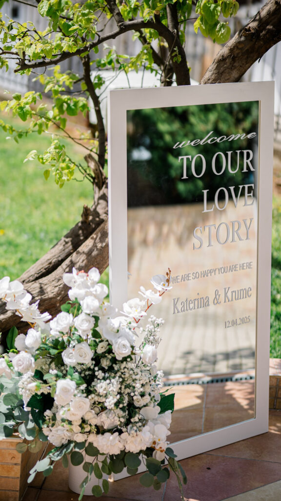 Photograph from the Aegean Dreams wedding editorial